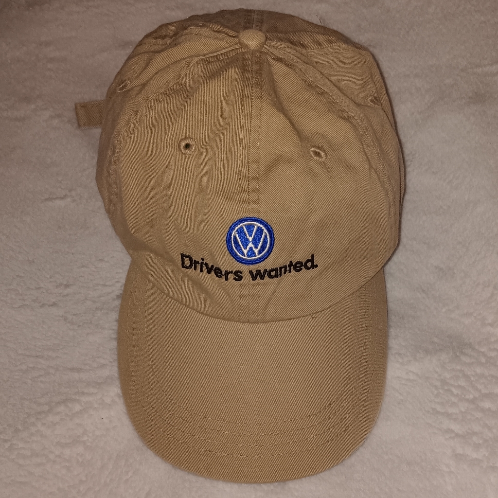 Volkswagen Khaki Dad Cap Vintage Hat Promotional